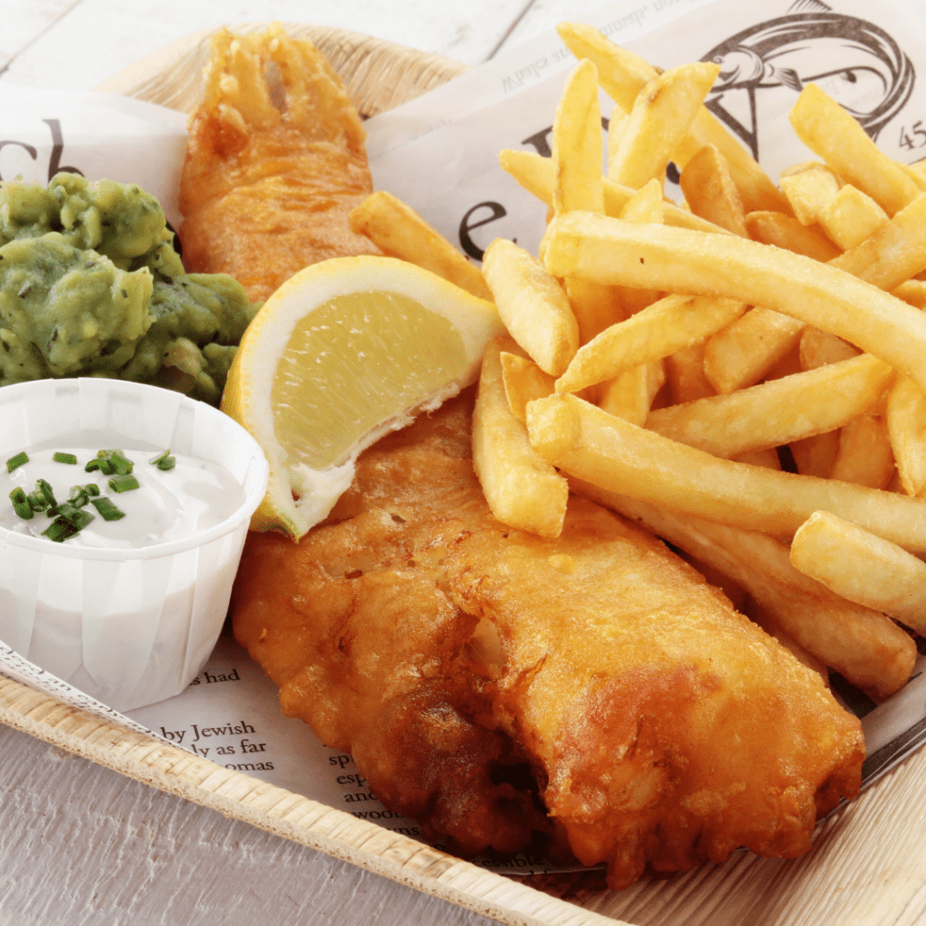 Britush fish and chips